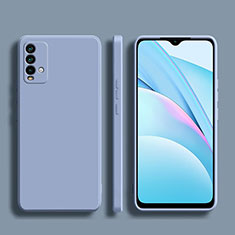 Xiaomi Redmi 9T 4G用360度 フルカバー極薄ソフトケース シリコンケース 耐衝撃 全面保護 バンパー YK1 Xiaomi ラベンダーグレー