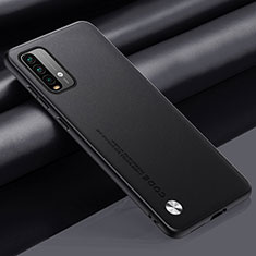 Xiaomi Redmi 9T 4G用ケース 高級感 手触り良いレザー柄 S01 Xiaomi ブラック