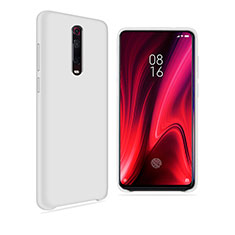 Xiaomi Redmi K20 Pro用360度 フルカバー極薄ソフトケース シリコンケース 耐衝撃 全面保護 バンパー C04 Xiaomi ホワイト