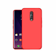 Xiaomi Redmi K20 Pro用360度 フルカバー極薄ソフトケース シリコンケース 耐衝撃 全面保護 バンパー S01 Xiaomi レッド