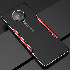 Xiaomi Redmi K30 Pro 5G用ケース 高級感 手触り良い アルミメタル 製の金属製 カバー T02 Xiaomi レッド