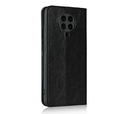 Xiaomi Redmi K30 Pro 5G用手帳型 レザーケース スタンド カバー T05 Xiaomi ブラック