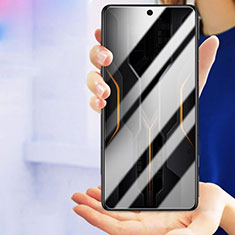 Xiaomi Redmi K40 Gaming 5G用強化ガラス フル液晶保護フィルム Xiaomi ブラック