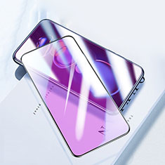 Xiaomi Redmi K50i 5G用強化ガラス フル液晶保護フィルム アンチグレア ブルーライト F02 Xiaomi ブラック