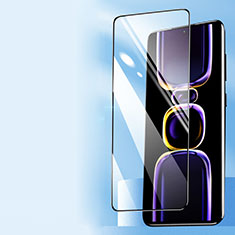 Xiaomi Redmi K60 5G用強化ガラス フル液晶保護フィルム Xiaomi ブラック