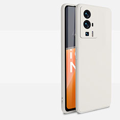Xiaomi Redmi K60 Pro 5G用360度 フルカバー極薄ソフトケース シリコンケース 耐衝撃 全面保護 バンパー YK4 Xiaomi ホワイト