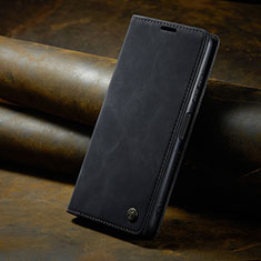 Xiaomi Redmi Note 10 Pro 4G用手帳型 レザーケース スタンド カバー C02S Xiaomi ブラック