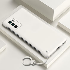 Xiaomi Redmi Note 10T 5G用ハードケース プラスチック 質感もマット カバー YK6 Xiaomi ホワイト