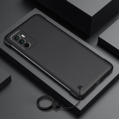 Xiaomi Redmi Note 10T 5G用ハードケース プラスチック 質感もマット カバー YK6 Xiaomi ブラック