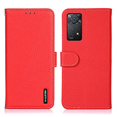 Xiaomi Redmi Note 11 Pro 5G用手帳型 レザーケース スタンド カバー B01H Xiaomi レッド