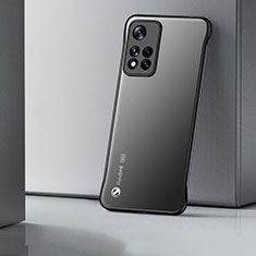 Xiaomi Redmi Note 11 Pro+ Plus 5G用ハードカバー クリスタル クリア透明 H02 Xiaomi ブラック