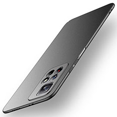 Xiaomi Redmi Note 11T 5G用ハードケース プラスチック 質感もマット カバー Xiaomi ブラック