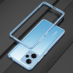 Xiaomi Redmi Note 12 5G用ケース 高級感 手触り良い アルミメタル 製の金属製 バンパー カバー S01 Xiaomi シルバー・ネイビー