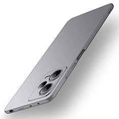 Xiaomi Redmi Note 12 Pro 5G用ハードケース プラスチック 質感もマット カバー Xiaomi グレー
