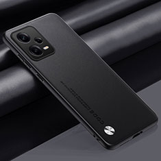 Xiaomi Redmi Note 12 Pro+ Plus 5G用ケース 高級感 手触り良いレザー柄 S01 Xiaomi ブラック