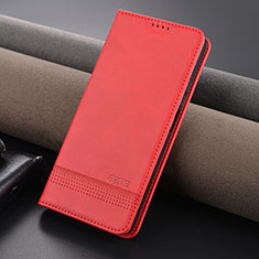Xiaomi Redmi Note 13 5G用手帳型 レザーケース スタンド カバー YZ1 Xiaomi ローズレッド