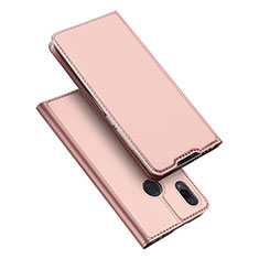 Xiaomi Redmi Note 7 Pro用手帳型 レザーケース スタンド カバー Xiaomi ローズゴールド