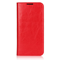 Xiaomi Redmi Note 7 Pro用手帳型 レザーケース スタンド カバー L05 Xiaomi レッド