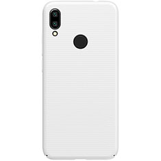 Xiaomi Redmi Note 7 Pro用ハードケース プラスチック 質感もマット M04 Xiaomi ホワイト