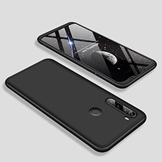 Xiaomi Redmi Note 8 (2021)用ハードケース プラスチック 質感もマット 前面と背面 360度 フルカバー M01 Xiaomi ブラック