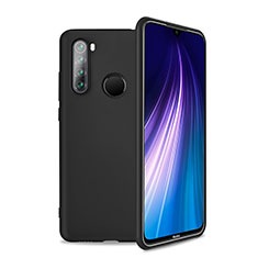 Xiaomi Redmi Note 8 (2021)用360度 フルカバー極薄ソフトケース シリコンケース 耐衝撃 全面保護 バンパー C04 Xiaomi ブラック