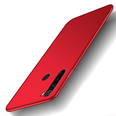 Xiaomi Redmi Note 8 (2021)用ハードケース プラスチック 質感もマット カバー M02 Xiaomi レッド