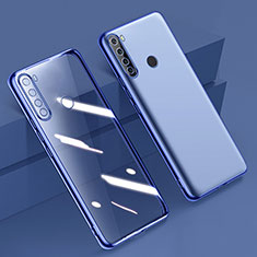 Xiaomi Redmi Note 8 (2021)用極薄ソフトケース シリコンケース 耐衝撃 全面保護 クリア透明 D01 Xiaomi ネイビー