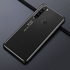 Xiaomi Redmi Note 8用ケース 高級感 手触り良い アルミメタル 製の金属製 カバー T02 Xiaomi ブラック