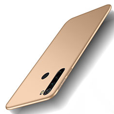Xiaomi Redmi Note 8用ハードケース プラスチック 質感もマット カバー M02 Xiaomi ゴールド
