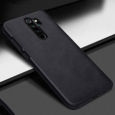 Xiaomi Redmi Note 8 Pro用ケース 高級感 手触り良いレザー柄 S06 Xiaomi ブラック