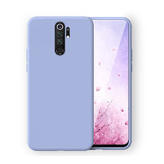 Xiaomi Redmi Note 8 Pro用360度 フルカバー極薄ソフトケース シリコンケース 耐衝撃 全面保護 バンパー C01 Xiaomi パープル