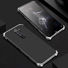 Xiaomi Redmi Note 8 Pro用ケース 高級感 手触り良い アルミメタル 製の金属製 カバー Xiaomi シルバー