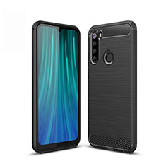 Xiaomi Redmi Note 8T用シリコンケース ソフトタッチラバー ライン カバー Xiaomi ブラック