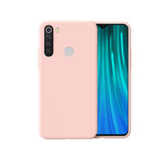 Xiaomi Redmi Note 8T用360度 フルカバー極薄ソフトケース シリコンケース 耐衝撃 全面保護 バンパー Xiaomi ピンク