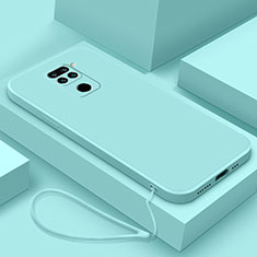 Xiaomi Redmi Note 9用360度 フルカバー極薄ソフトケース シリコンケース 耐衝撃 全面保護 バンパー YK4 Xiaomi ライトブルー