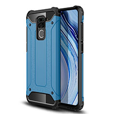 Xiaomi Redmi Note 9用ハイブリットバンパーケース プラスチック 兼シリコーン カバー WL1 Xiaomi ネイビー