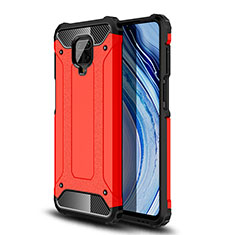 Xiaomi Redmi Note 9 Pro用ハイブリットバンパーケース プラスチック 兼シリコーン カバー WL1 Xiaomi レッド