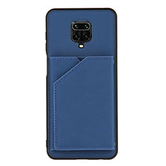 Xiaomi Redmi Note 9 Pro Max用ケース 高級感 手触り良いレザー柄 Y01B Xiaomi ネイビー