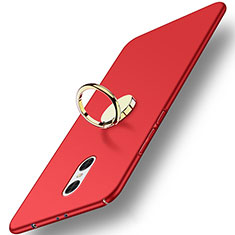 Xiaomi Redmi Pro用ハードケース プラスチック 質感もマット アンド指輪 Xiaomi レッド