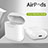シリコン ケース 保護 収納 ズ用 Airpods 充電ボックス A03 アップル ホワイト