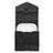 レザー ケース 保護 収納 ズ用 Airpods 充電ボックス A02 アップル ブラック