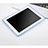 Apple iPad 2用極薄ソフトケース シリコンケース 耐衝撃 全面保護 クリア透明 アップル ブルー