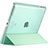 Apple iPad 2用手帳型 レザーケース スタンド L01 アップル グリーン