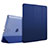 Apple iPad 2用手帳型 レザーケース スタンド L01 アップル ネイビー