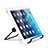 Apple iPad 2用スタンドタイプのタブレット ホルダー ユニバーサル T20 アップル ブラック