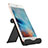 Apple iPad 2用スタンドタイプのタブレット ホルダー ユニバーサル T27 アップル ブラック