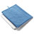 Apple iPad 2用ソフトベルベットポーチバッグ ケース アップル ブルー