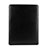 Apple iPad 2用高品質ソフトレザーポーチバッグ ケース イヤホンを指したまま アップル ブラック
