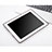 Apple iPad 4用極薄ソフトケース シリコンケース 耐衝撃 全面保護 クリア透明 アップル グレー