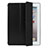 Apple iPad 4用手帳型 レザーケース スタンド アップル ブラック